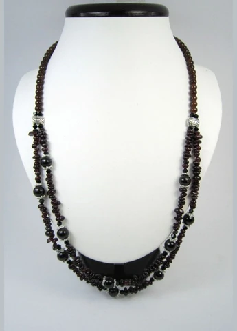 Намисто "Лаконічність" Гранат Fursa fashion (322313288)