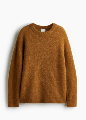 Коричневый демисезонный свитер H&M