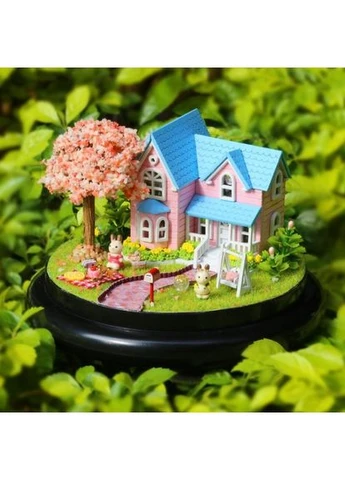 Румбокс музыкальный Вишневый Сад 3D конструктора DIY Cute Room ZQW-2016 No Brand (362453338)