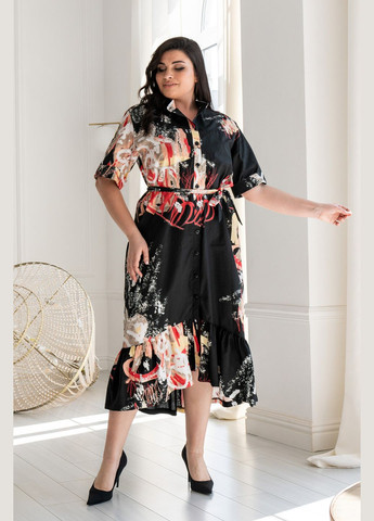 Комбинированное кэжуал, праздничный, деловое платье ри мари лусия ск 0224 рубашка RiMari