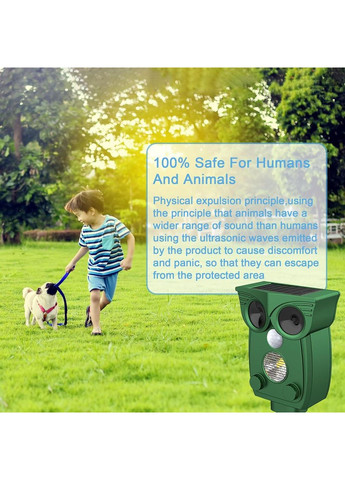 Отпугиватель животных Ashmita AB122 солнечная батарея Ashmita AB122 солнечная батарея No Brand (356775903)