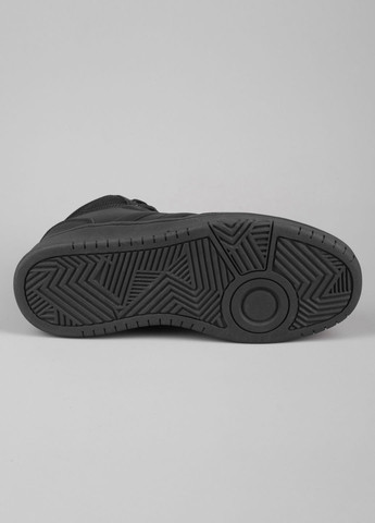 Черные кеды женские hb840-1 черные высокие кожаные 344752 Power