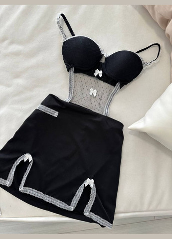 Черный демисезонный соблазнительная миловидная мини платьица Vakko