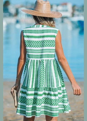 Білий повсякденний плаття, сукня CUPSHE з орнаментом