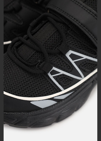 Черные демисезонные кроссовки для девочки цвет черный цб-00281823 Kimboo