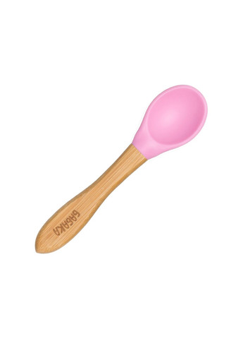 Набір дитячого посуду Коричнево-рожевий 4 шт (3102205) Бабака (327399233)