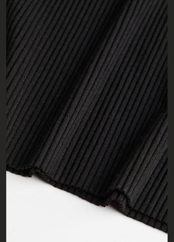 Чорна повсякденний плаття, сукня H&M однотонна