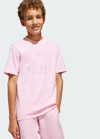 Рожева демісезонна футболка all szn graphic kids adidas