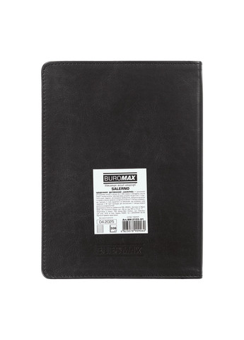 Щоденник А5 2026 SALERNO чорний датований Buromax (365807570)