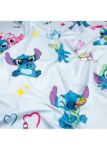 Подростковое постельное белье с простыней на резинке HAPPY STITCH CS1 (4822052450871) Cosas (392567778)