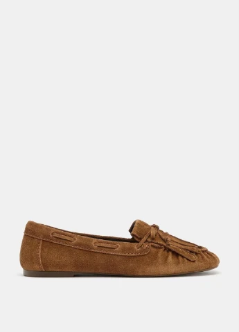 Zara Туфли коричневый з натуральная кожа, испания — лето (386820002)