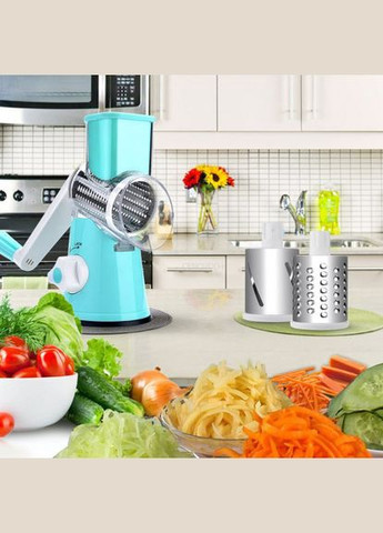 Мультислайсер китчен мастер голубая, Ручной прибор для вырезки овощей, Ручная терка для PU-231 нарезки овощей No Brand (351486139)