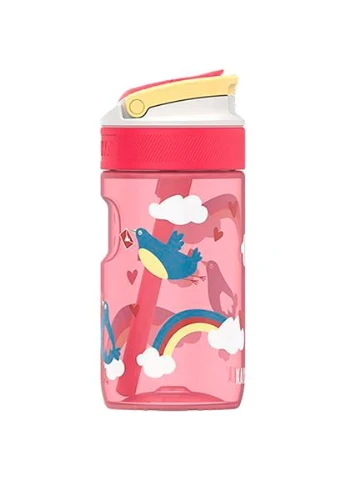 Пляшка для води Lagoon kids Love Birds 400 мл Pink (11-04060) Kambukka (331012626)