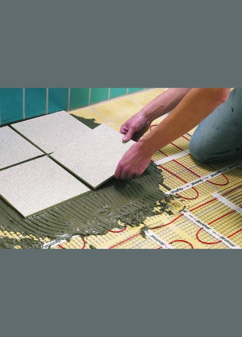 Нагрівальний мат DEVIcomfort 150T (DTIR-150) 150Вт 1 кв.м електрична двожильна екранована тепла підлога (5033) devi (318409337)