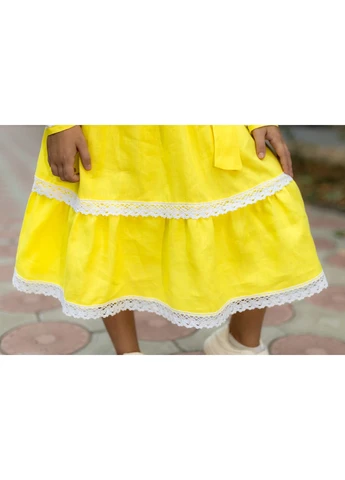 Вышитое платье для девочки Божья коровка Solovey 8283 (381776231)