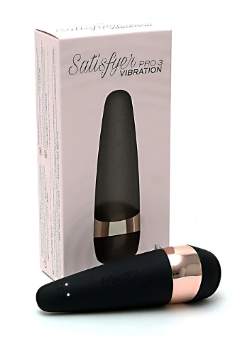 Вакуумний каліторальний вібратор Pro 3 Vibration для жінок all Оригінал Satisfyer (302508625)