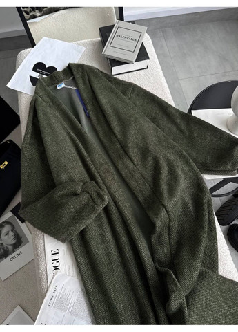 Оливковый (хаки) демисезонный кардиган KaraMix