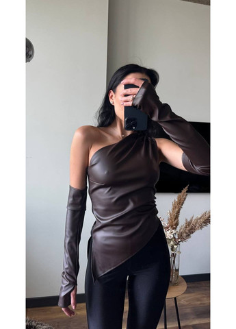 Топ жіночий з екошкіри Style Point (361855886)