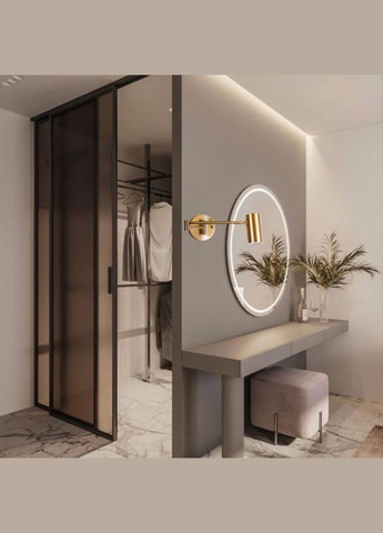 Современный настенный светильник (52-9831-1 BRZ) No Brand (370071212)