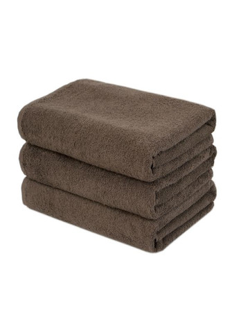 Рушник Home — Hotel Basic коричневий 50*90 (16/1) 500 г/м² Lotus коричневий