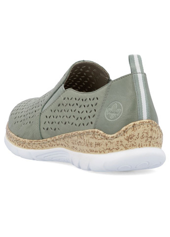 Зеленые весенние слипоны Rieker