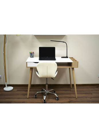 Офисное кресло Avola серо-белый Leobert (361952927)