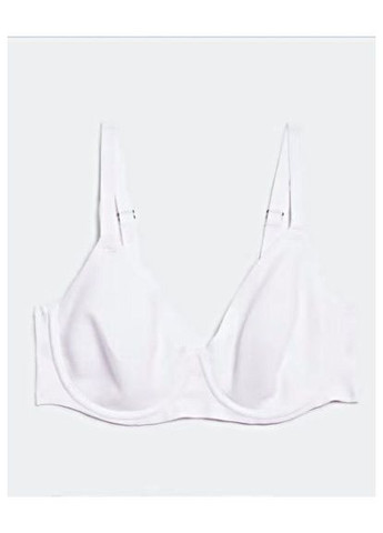 Белый бюстгальтер Marks & Spencer с косточками полиамид, эластан