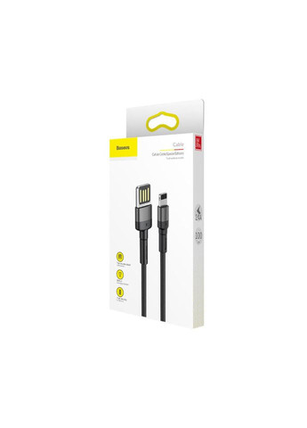 Кабель Cafule Cable（Special Edition）USB For iP 1m Grey+Black Baseus (279826481)