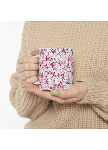 Чашка с принтом "Love" No Brand (368671874)