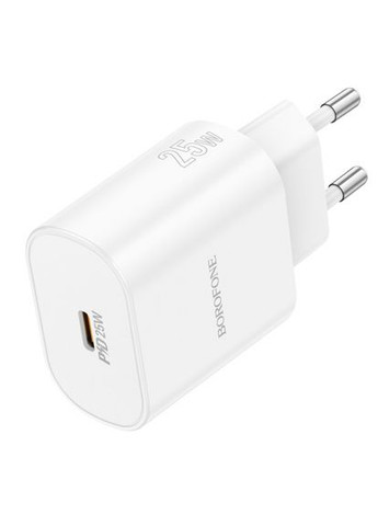 Сетевое зарядное устройство Borofone USB-C 25Вт блок питания Быстрая зарядка для iPhone и iPad ProDobro (365443334)