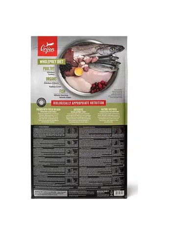 Сухой корм для собак (0064992186128) Orijen Senior 11.4 кг (370015088)