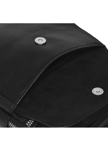 Сумка планшет через плечо мужская из натуральной кожи маленькая Черный 37839 Ricco Grande (355245356)