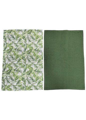 Кухонний текстиль Наб. руш. 40*60см бавовна 100% Flover стрічка 2 шт. Soho (365275644)