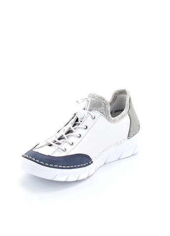 Кросівки (р) Білий/Синій Шкіра/Екошкіра 0-1-1-55064-80 Rieker комбіновані (328836501)