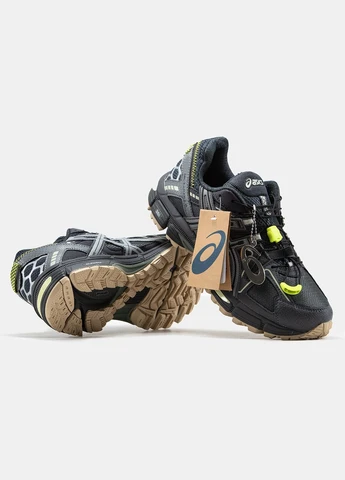 Темно-сірі всесезон кросівки чоловічі і жіночі asics gel-kahana 8 dark grey | асікс гель-кахана 8 темно-сірі No Brand