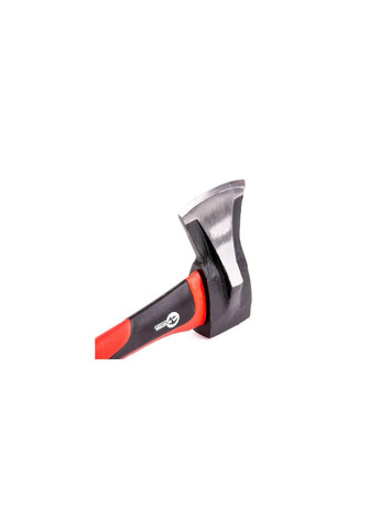 Сокира-колун 1000 г фіберглас для розколу дров червоно-чорний 380 мм Intertool (332203046)