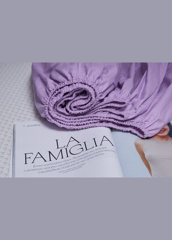 Простынь на резинке Бязь Gold Люкс 140х190х25 см (MS-850000469) Moon&Star Orchid (295439179)