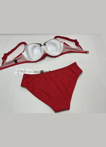 Красный демисезонный купальник раздельный (бюстгальтер,трусики) Etna