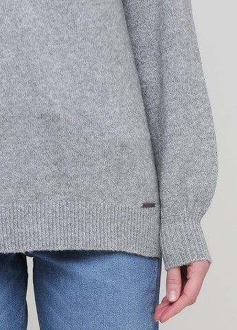Серый демисезонный свитер женский - свитер af8054w Abercrombie & Fitch