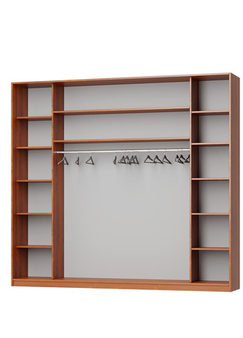 Шкаф-купе трехдверный Комбо AL 3 Зеркала 270x60x240 см (MBS-2241) MebelStar (346289800)