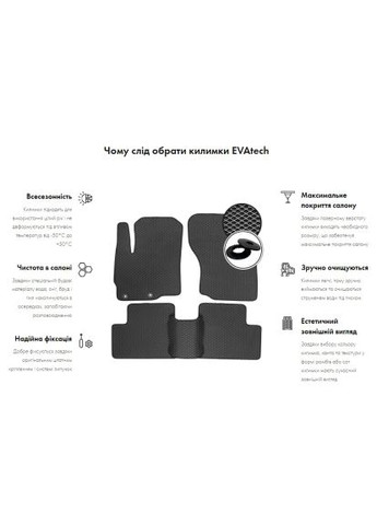 Килимок в багажник (PT3294B1RBB) Evatech Peugeot 308 Hatchback 5-doors 2007-2013 1 по (366552692)