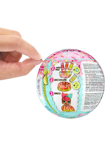Игровой набор Lol Surprise Mix & Make Birthday Cake Tots- with Collectible Doll, DIY Cake кукла л кейс кекс 593140 L.O.L. Surprise! (323480743)