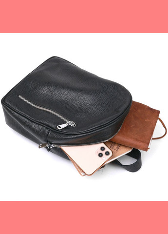 Рюкзак женский кожаный 16317 Черный Shvigel (301871345)