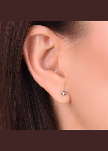 Золоті сережки-гвоздики (з40076) IRIJ (331016743)