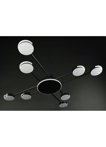 Люстра світлодіодна стельова LED світильник для квартири на стелю ледве 27559 Чорний 10х100х100 см. Sunnysky (335975408)