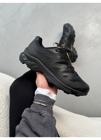 Чорні Осінні кросівки чоловічі salomon s / lab xt-6 triple black саломон хт-6 No Brand