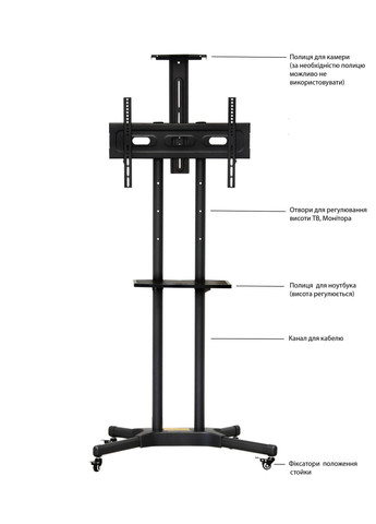 Устойчивая презентационная TVS6004B Walfix (314749063)