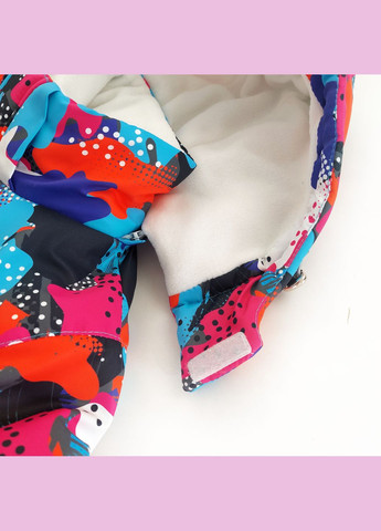 Рожева зимня дитяча зимова куртка для дівчинки з капюшоном (416022) Marakas