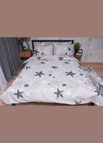 Комплект постельного белья Микросатин Premium «» евро 200х220 наволочки 2х50х70 (MS-820002379) Moon&Star starlight (286762550)