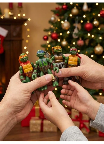 Набір фігурок Черепашки Ніндзя TMNT Teenage Mutant Ninja Turtle фігурки героїв 4 шт. Shantou (393635989)